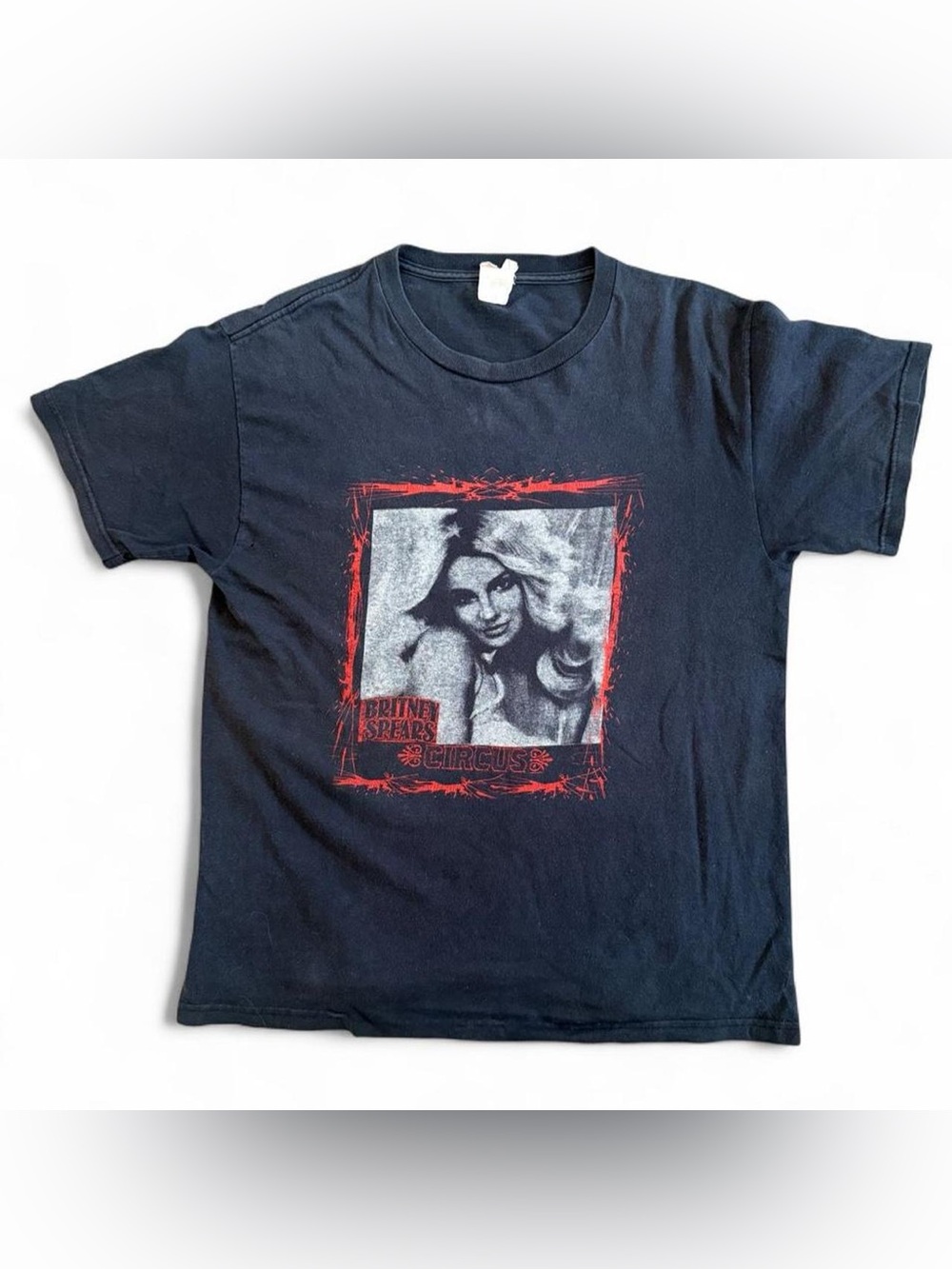 Britney Spears The Circus Tour Parking Lot Boot Shirt